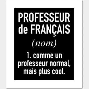 French Teacher (Male) - in French Language Posters and Art